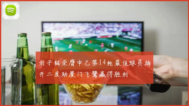 刘子铭荣膺中乙第14轮最佳球员梅开二度助厦门飞鹭赢得胜利